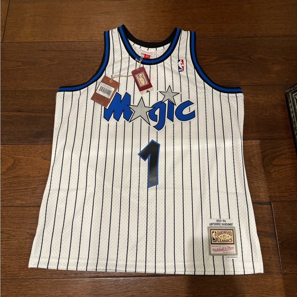 Penny Hardaway White Orlando Magic Jersey